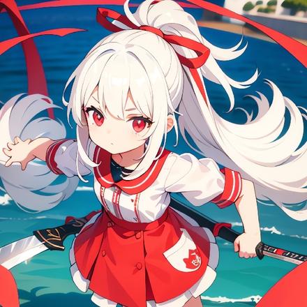 末世，開局撿到白毛蘿莉