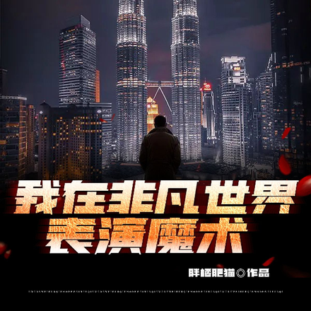 我在非凡世界表演魔術